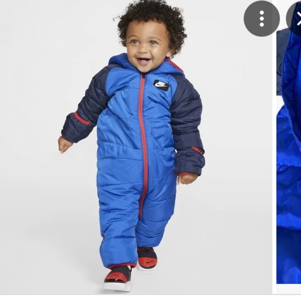 Nike baby puffer snowsuit